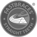 Logo of the Academy of General Dentistry Fellow, featuring stylized letters and colored lines.