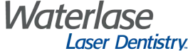 Text logo showing "Lincoln Dental Laser Dentistry" in black and blue letters.